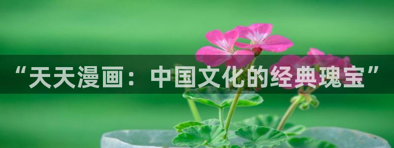 羞羞漫画免费网页：“天天漫画：中国文化的经典瑰宝”